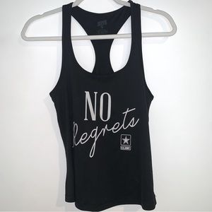 US Army “No Regrets” Workout Tank